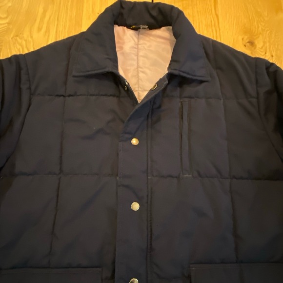 70s Sears True Vintage Quilted Chore Jacket Mens Size L Workwear VTG* - Picture 4 of 10